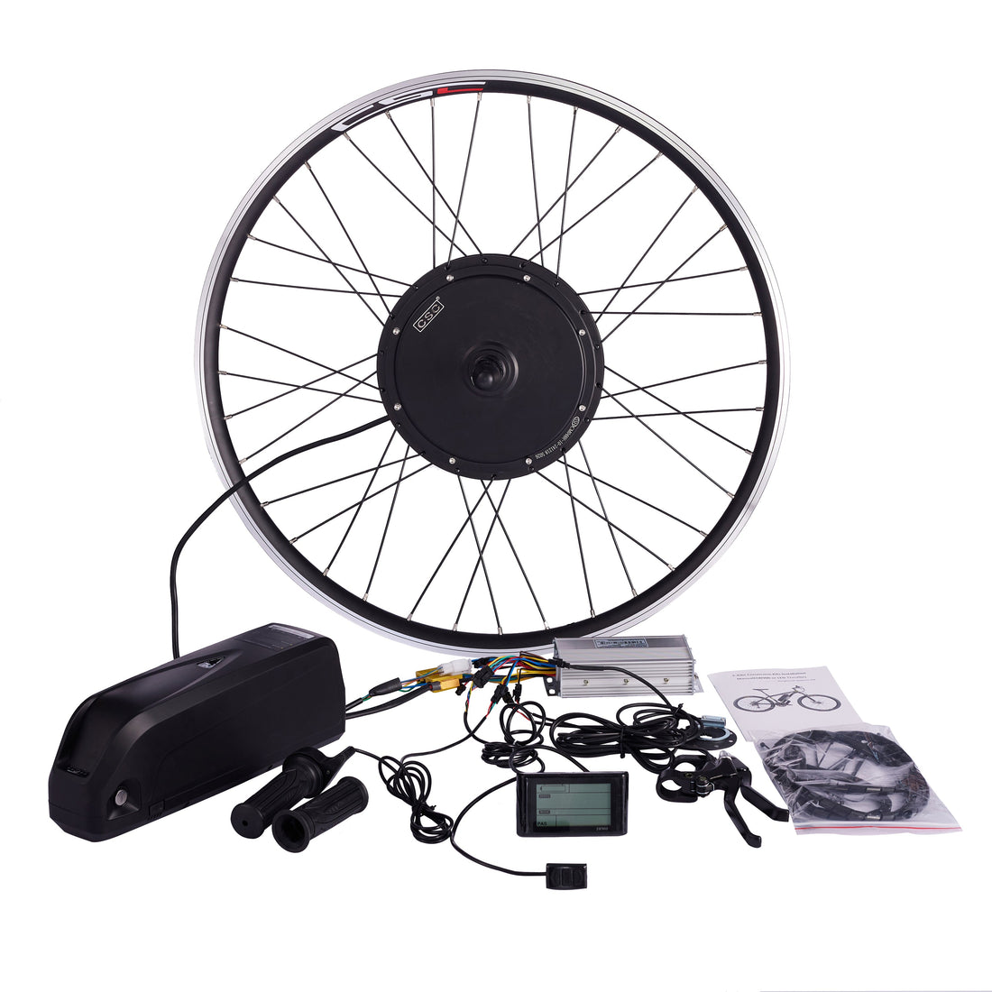Ship from UK Conversion Kit Cycling Motor 36V 48V 26 27 28 29 inch Electric Bike Kit Free Tax include Battery