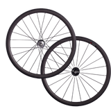 CSC 38mm 50mm 60mm 88mm Clincher Tubeless Carbon Fiber Track bike wheels Flip Flop Bicycle wheelset 25mm rim Width V Brake