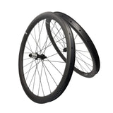 DLR 2.0 UCI 700C Carbon Fiber Gravel/Road Wheelset (Ships from UK Warehouse) — Disc Brake, 50mm Rim Depth, 32mm Internal Width, Clincher/Tubeless Compatible, 12mm Thru-Axle, 36T Ratchet Hub
