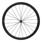 DLR 2.0 UCI 700C Carbon Fiber Gravel/Road Wheelset (Ships from UK Warehouse) — Disc Brake, 50mm Rim Depth, 32mm Internal Width, Clincher/Tubeless Compatible, 12mm Thru-Axle, 36T Ratchet Hub