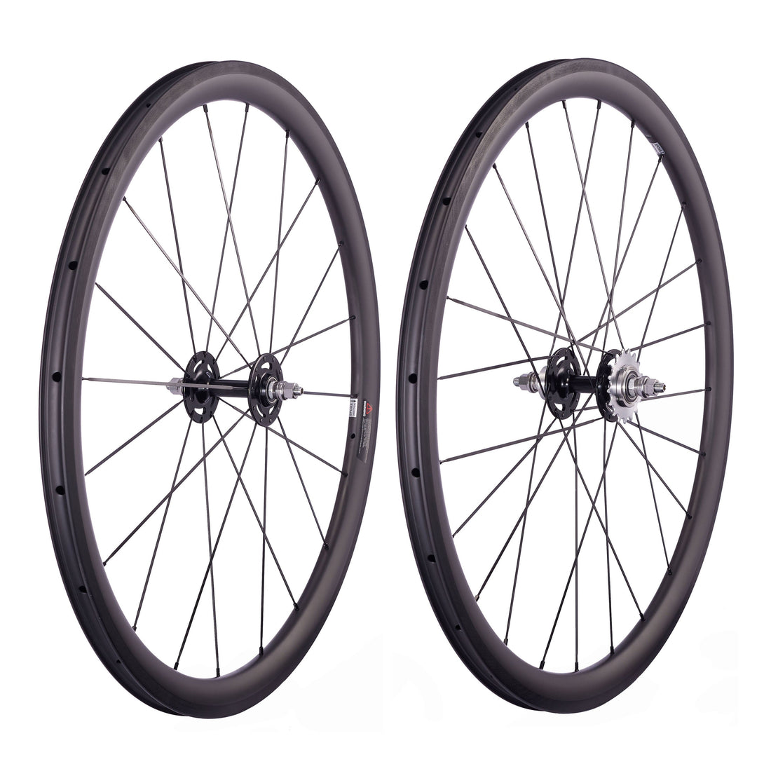 CSC 38mm 50mm 60mm 88mm Tubeless Carbon Track Bike Laufräder Flip Flop Laufradsatz 25mm Felgenbreite V-Brake in Korea