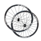 Free Shipping 23mm Width 38mm Clincher Carbon Bicycle Road Wheels Aluminium Braking Surface Powerway R13 hub