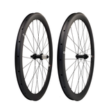 1350g DLR 5.0 UCI 700C Carbon Gravel Hooked Wheels Disc Brake 40mm 45mm Profile 26mm 32mm inner Width Clincher Tubeless 12mm Thru Axle 60T Ratchet Hub