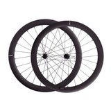 1280g Carbon Fiber Disc Brake Wheelset - 54T Ratchet, Tubeless, Center Lock