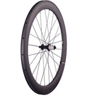 Europe inventory Hooked CSC R13 hub Carbon Fiber bike wheelset 25mm Width U Shape 38mm,50mm 60mm Clincher Tubeless carbon road bicycle wheels V brake