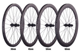 European warehouse center lock direct-pull disc brake carbon wheelset 30mm width 35mm/45mm/50mm clincher/tubeless carbon fiber mountain bike wheelset ceramic bearing hub 1423 spokes 12x100/12x142mm thru-axle