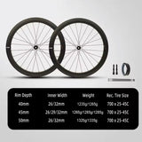 DLR 6.0 UCI 1235g 700C Disc Brake 40/45/50mm Ultralight Gravel Hooked Wheels 54T Ratchet Inner Rim Wide 26/29/32 3.3mm Carbon Spokes Wheels UD