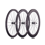 CSC R13 hub Carbon Fiber bike wheelset 25mm Width U Shape 38mm,50mm Clincher Tubeless carbon road bicycle wheels V brake